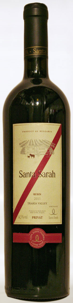 Santa Sarah - &quot;One Good Year Private&quot; Rubin 2011 0.75l